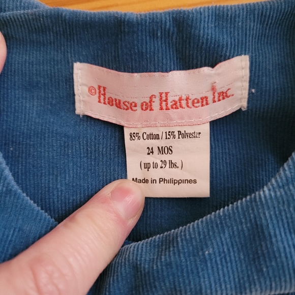 Humpty Dumpty Smocked Overalls - Picture 4 of 4